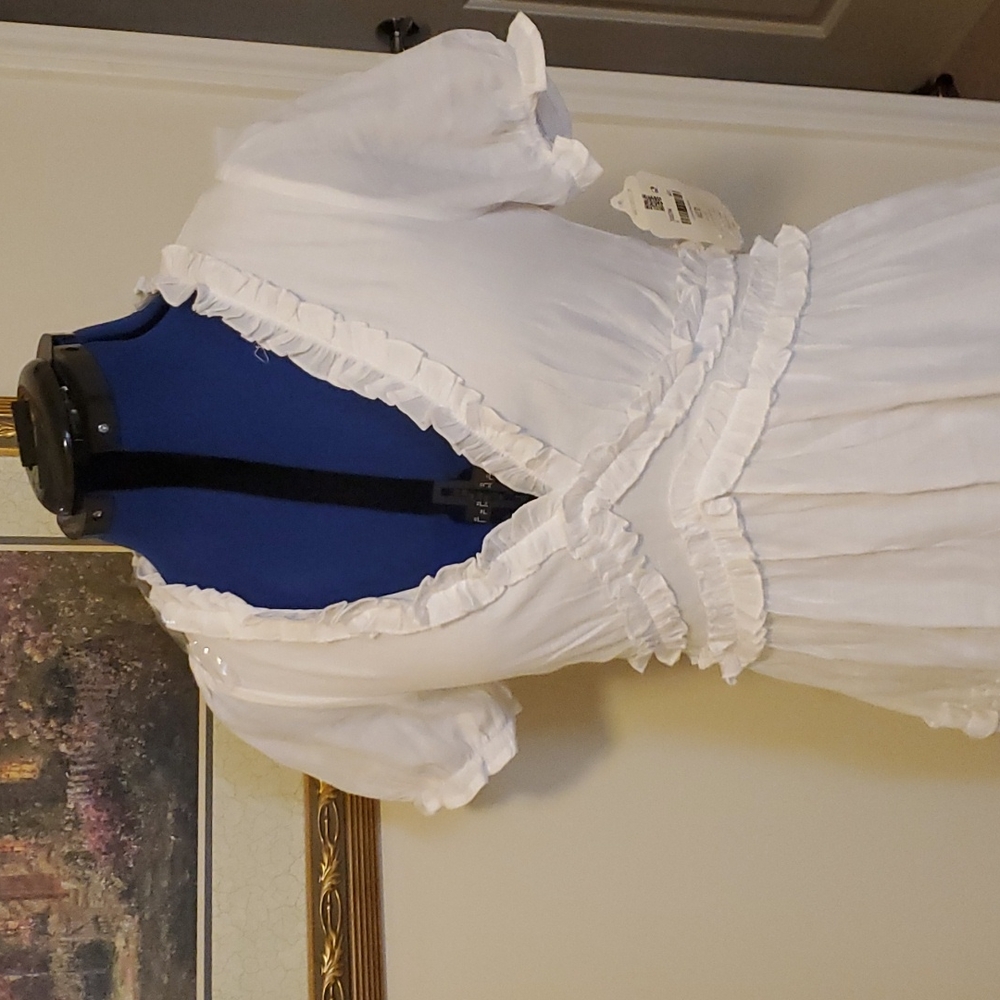Nwt adorable white summer dress from alter'd state - Picture 2 of 9